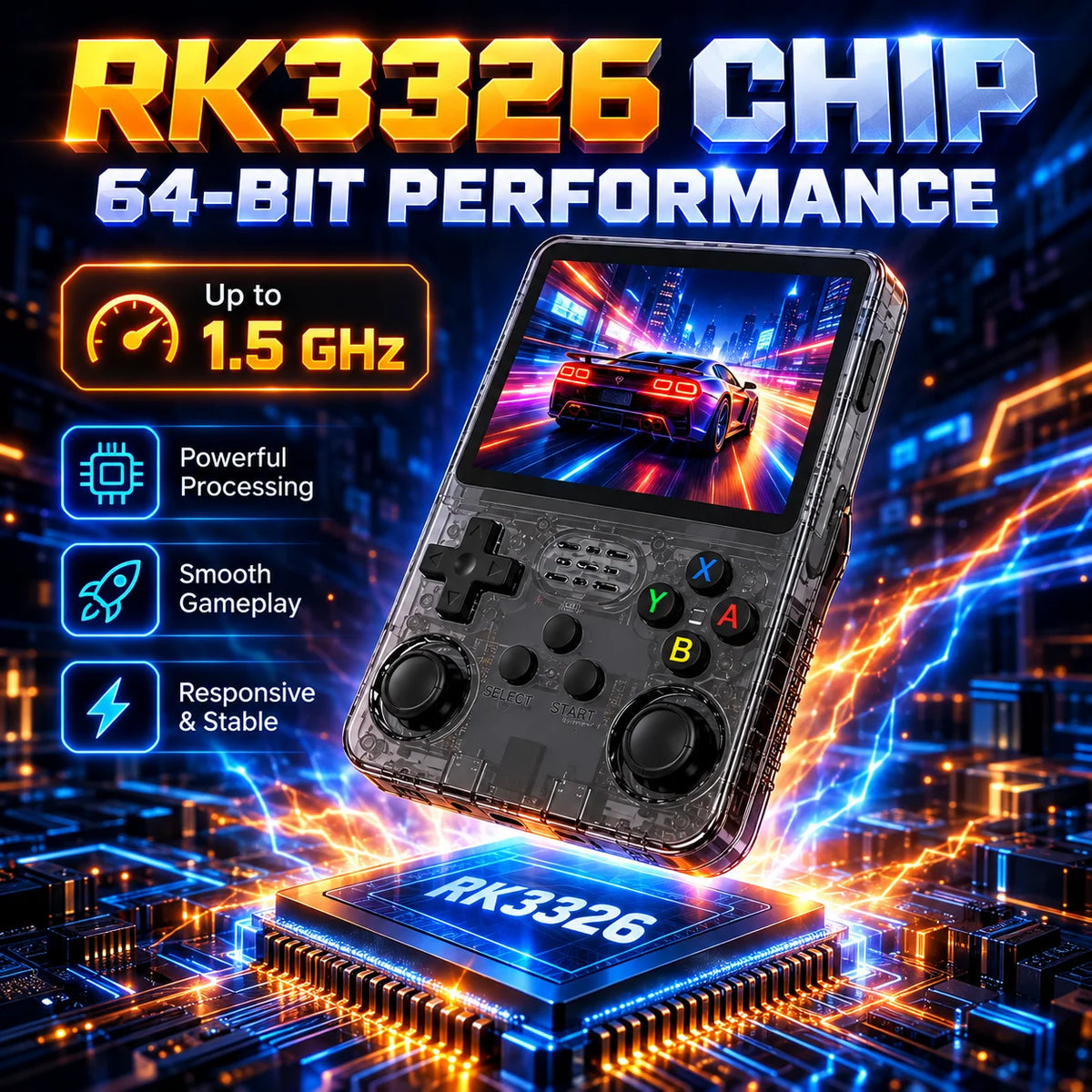 Rs Retro Game Console Inch