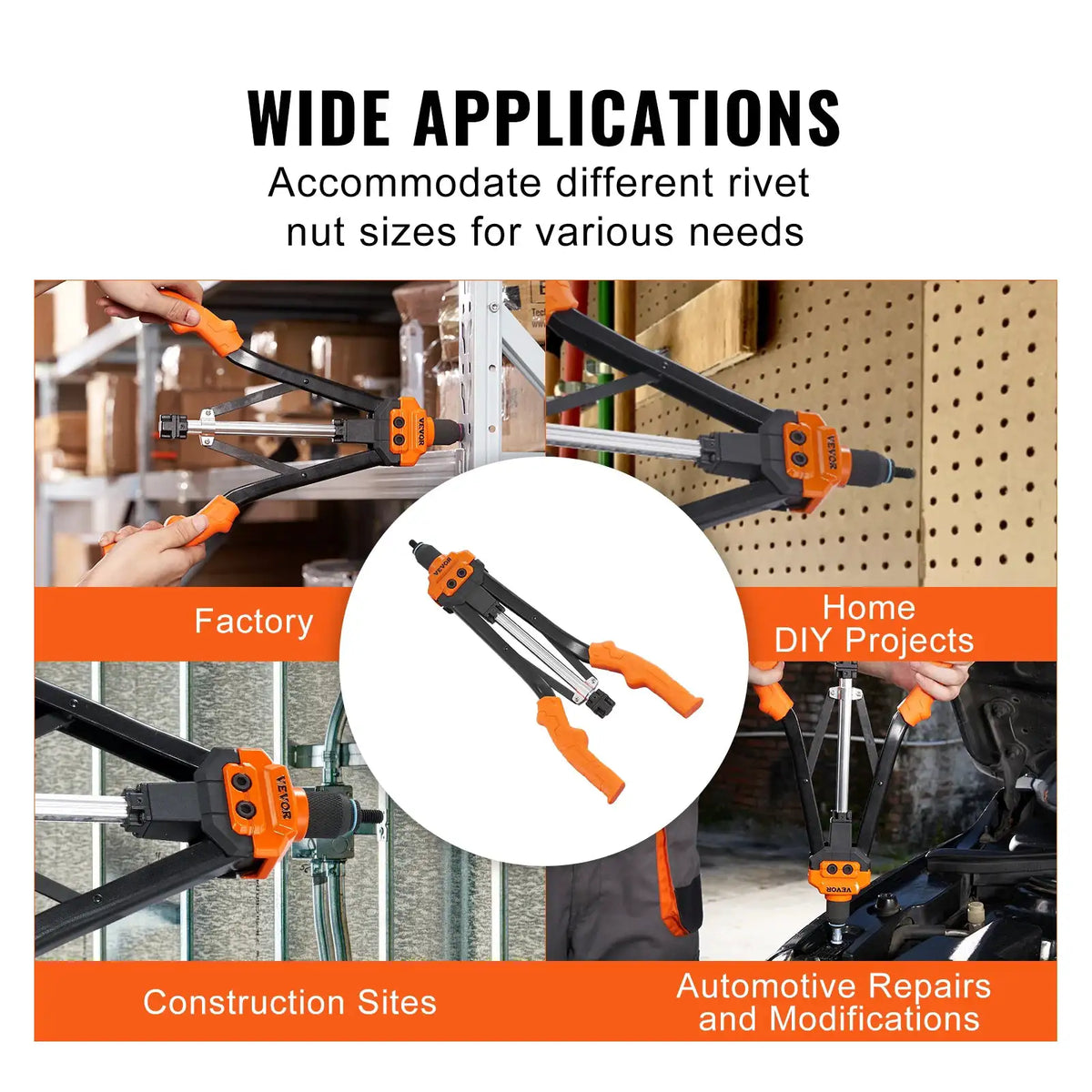 Pro Heavy Duty Rivet Nut Tool Kit — product image 5