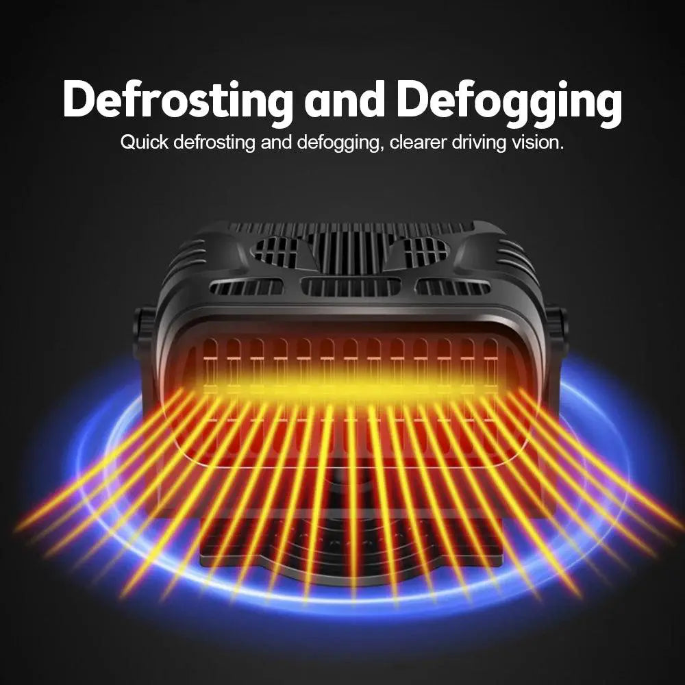 12/24V Car Heater Fan Auto Windshield Fast Heating Defrost - OurLum.com