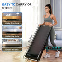 Under Desk Treadmill 2.5 HP Walking Pad With 6 Percent Incline