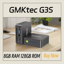 GMKtec NUCBOX G3S Mini PC Intel Alder Lake N95 Win11 Pro Mini PC 8GB DDR4 128/256GB PCIe M.2 SSD WiFi 5 BT5.0 Desktop Computer