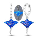 Sterling Silver Women's Earrings Golden