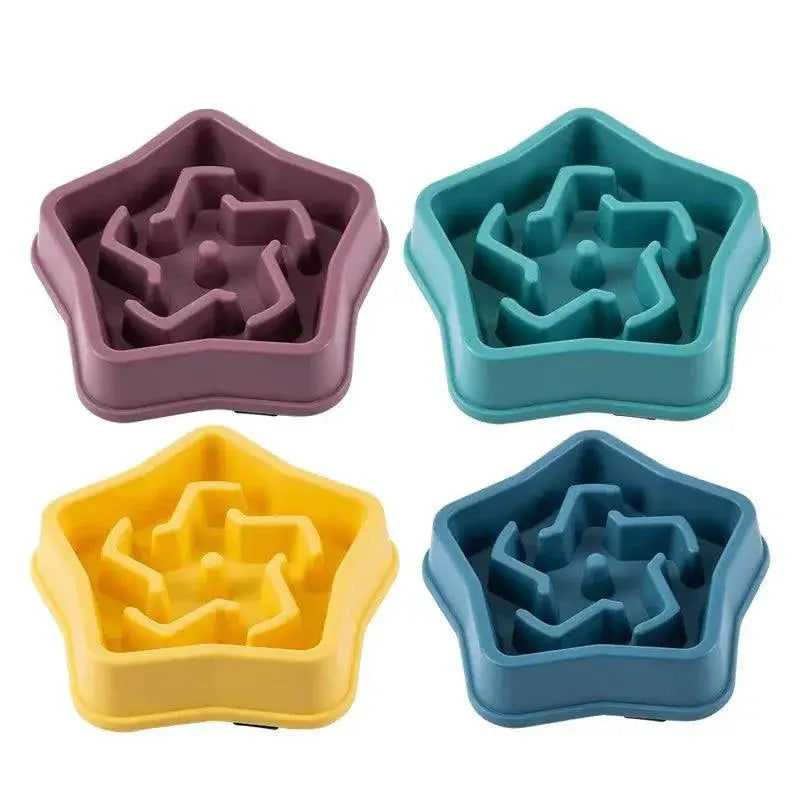 Slow Feeding Pet Bowl Healthy Maze Design for Safe Eating