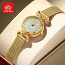 Stainless Steel Womens Quartz Watch