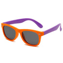 Trendy UV400 Kids Sunglasses for Boys and Girls Durable Silicone Goggles