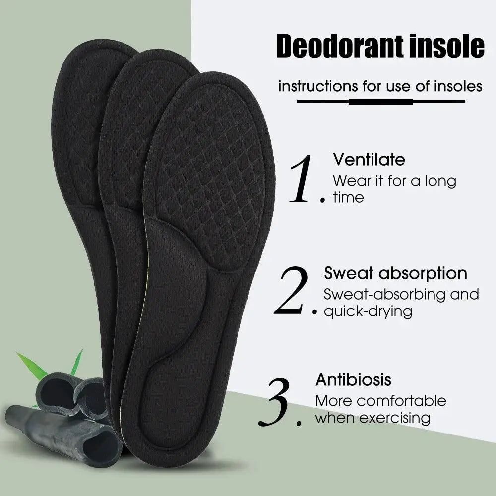 Ultimate Support Memory Foam Insoles for Comfort and Shock