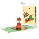 3D Animals Pop-up Cards: Butterflies, Unicorns, Cats Gifts