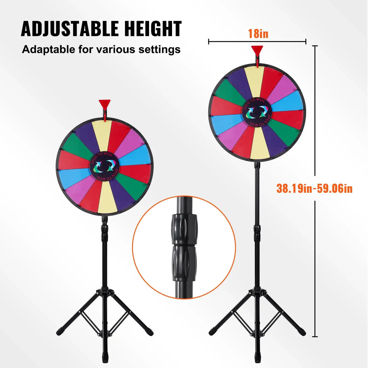 SucceBuy Inch Dry Erase Prize Wheel — product image 5