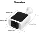 Smart Solar Security Camera for Outdoor Monitoring