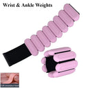 Adjustable Ankle Weights - Secure Comfortable Fit