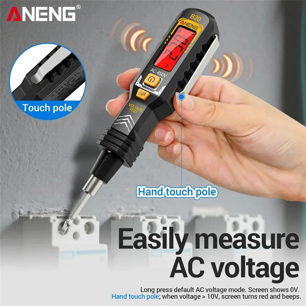 Dual-Use Screwdriver Voltage Tester Pen
