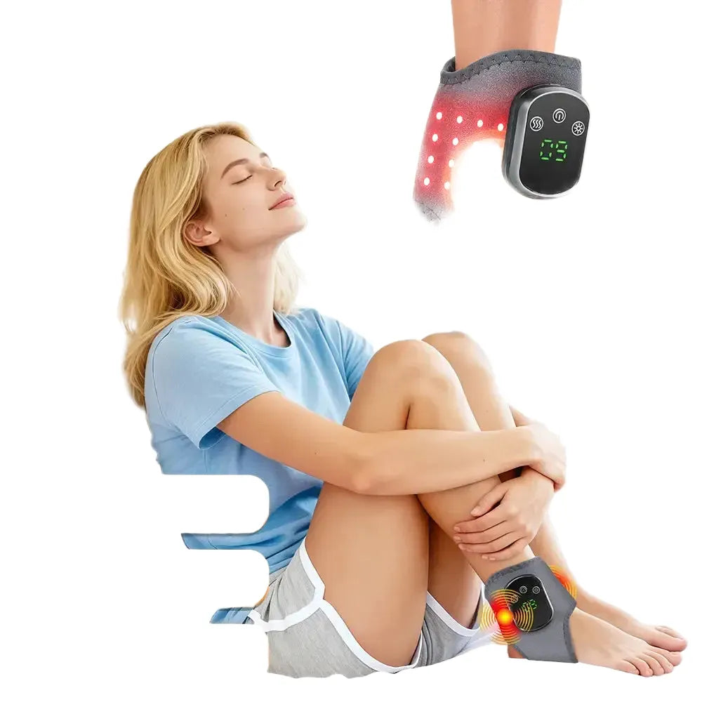 Wireless Ankle Massager LED Rechargeable Vibration — product view 1