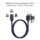Braided Magnetic Fast Charge Cable
