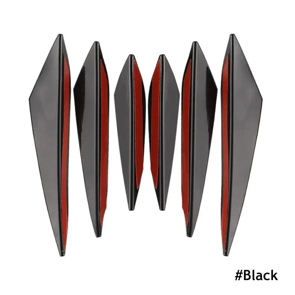Universal Car Front Bumper Lip Spoiler Diffuser Kit Upgrade
