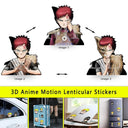 NARUTO Anime 3D Motion Lenticular Waterproof Stickers Set