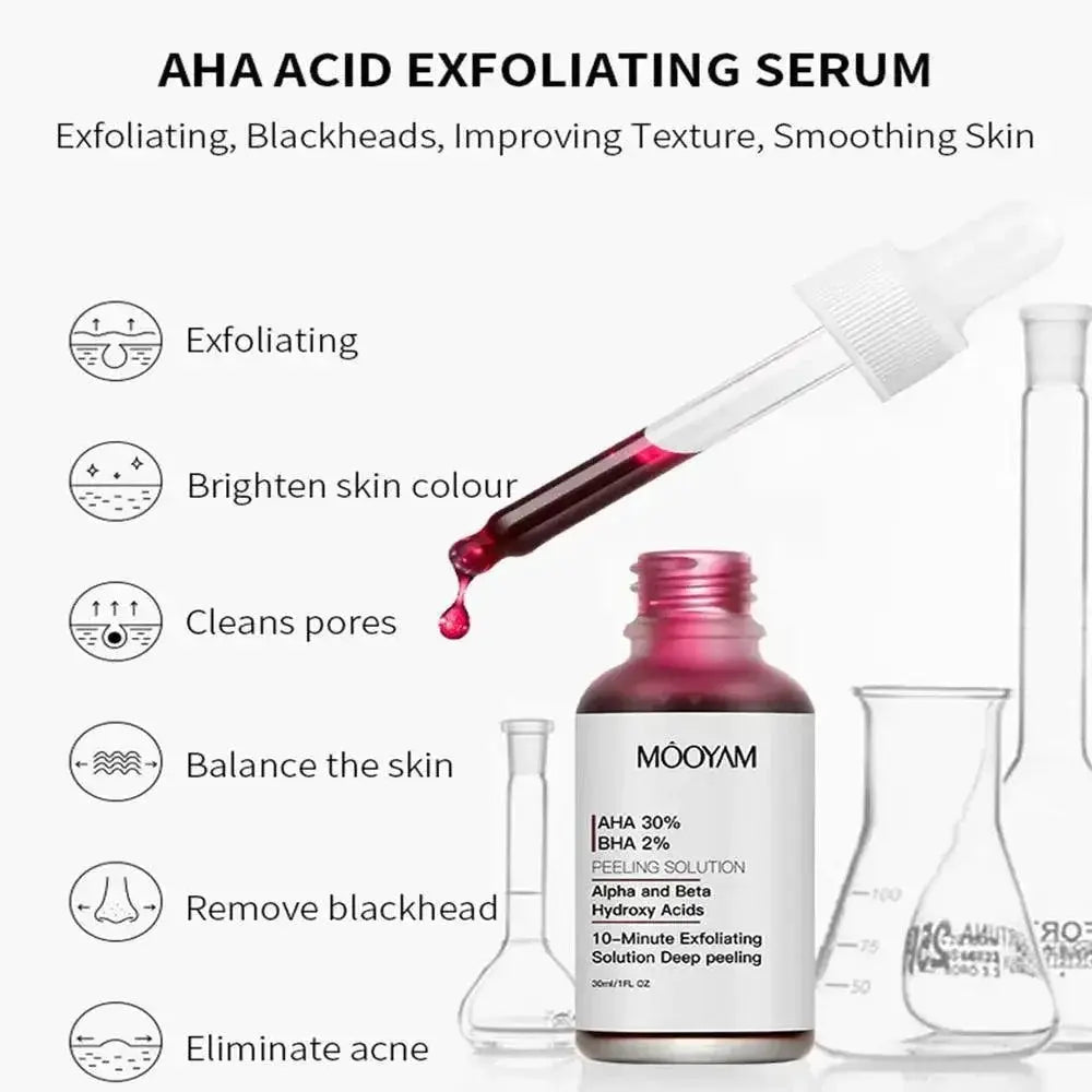 New Face Peeling Solution AHA 30 Percent BHA 2 Percent Serum