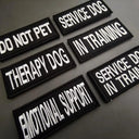 Emotional Support Dog Patches for Service & Therapy Awareness