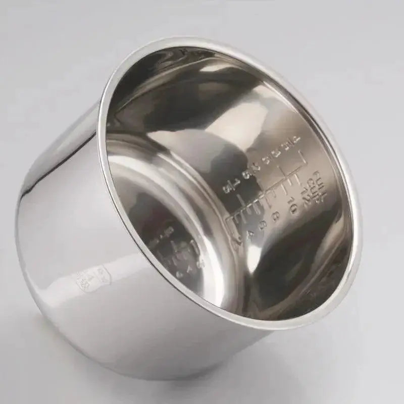 Rice Cooker Pot Replacement 304 Stainless Steel Nonstick 5L