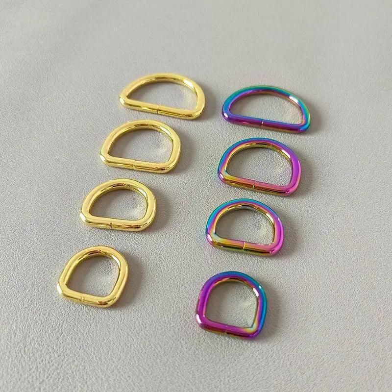 Premium Metal D Rings For Bags Purses Belts And Pet Gear