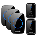 CACAZI A06 Wireless Doorbell 300M Range 36 Chimes Waterproof