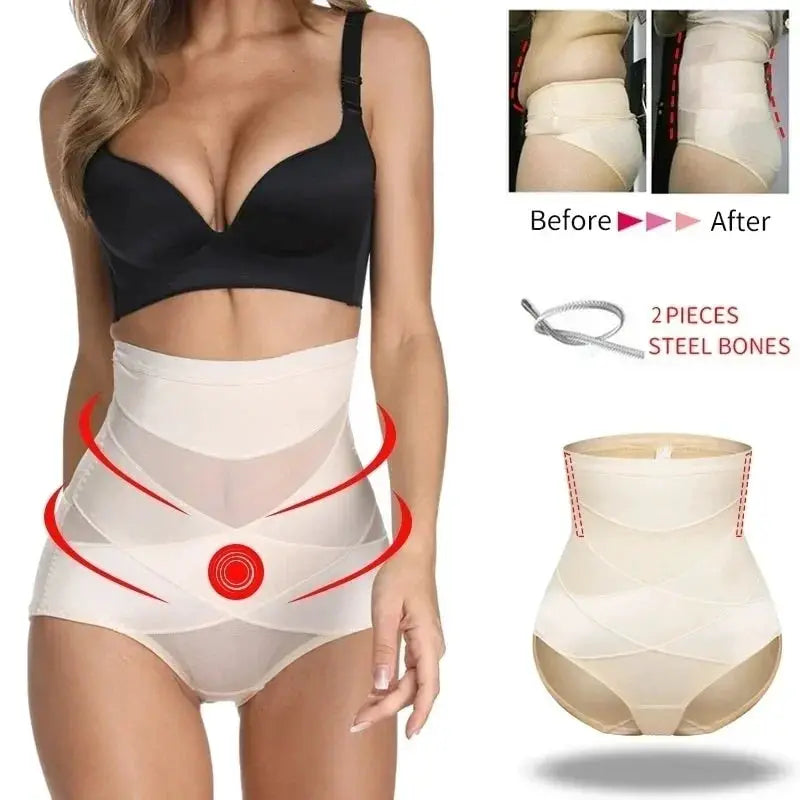High Waist Shapewear Panties For Postpartum Body Shaping