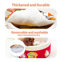 Hanpanda Udon Noodles Cat Nest Bed Cozy Velvet Pet House