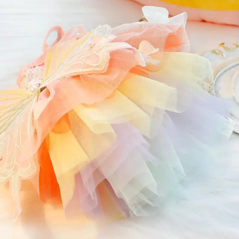 Royal Silk Princess Dog Dress for Stylish Pups Outfit