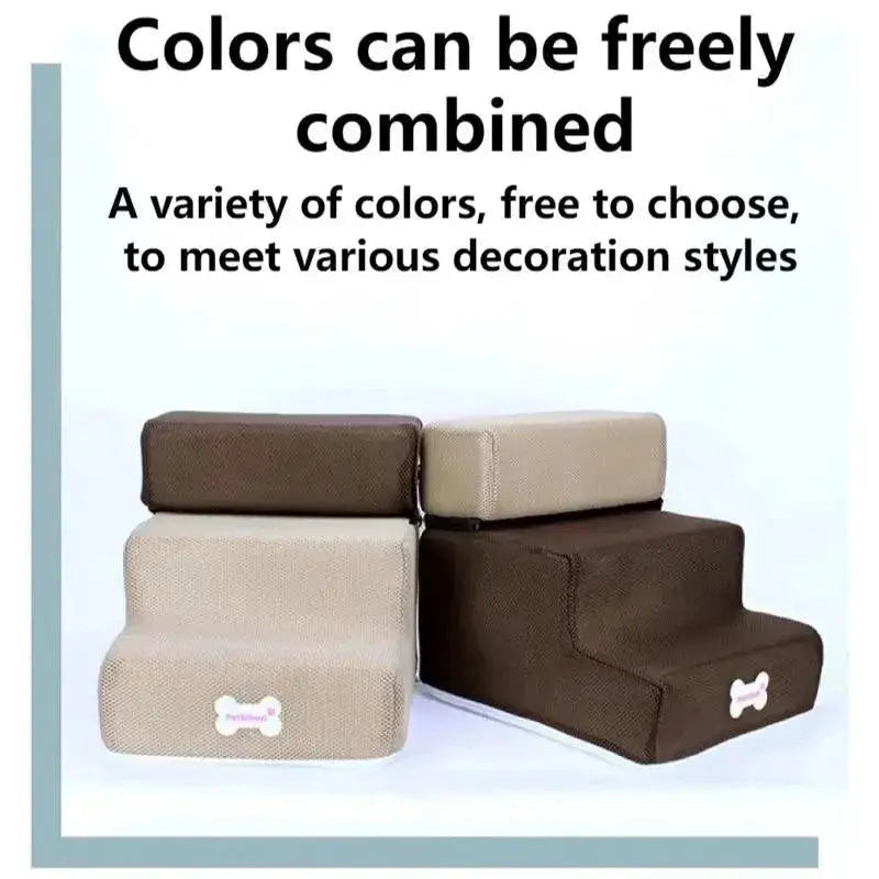 Hot Dog Stairs Soft Washable Non Slip Pet Steps For Pets