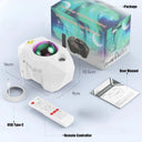 Star Projector: Bluetooth Galaxy for Bedroom Ambiance Light