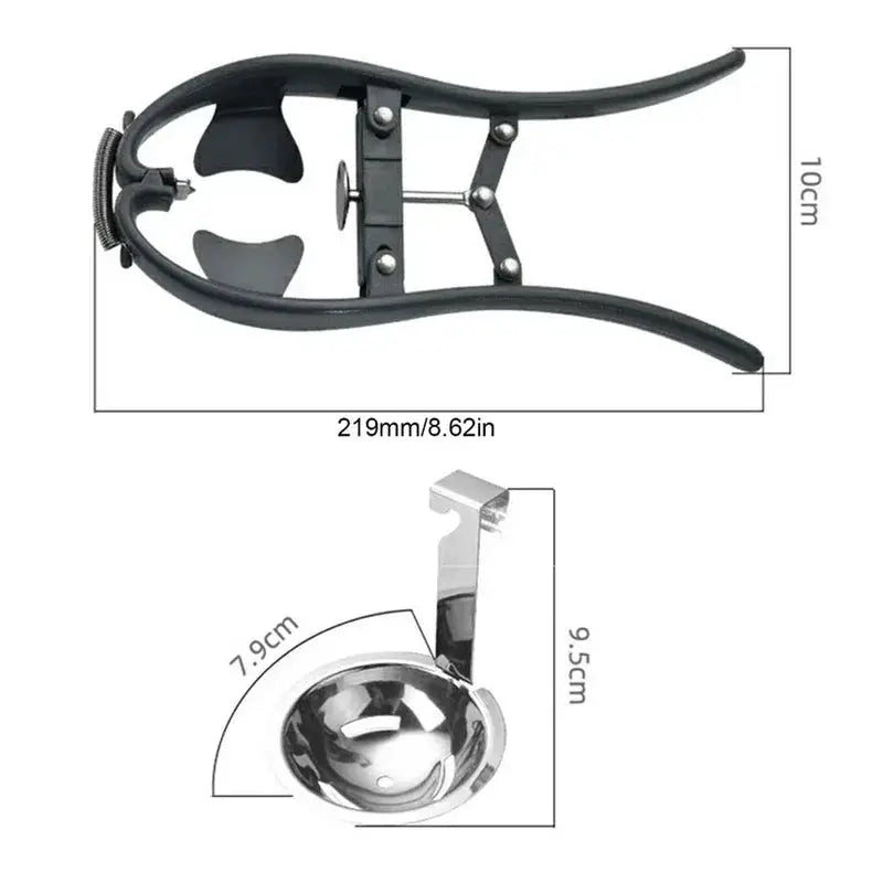 Automatic Egg Cracker Opener Eggshell Cutter Kitchen Tool