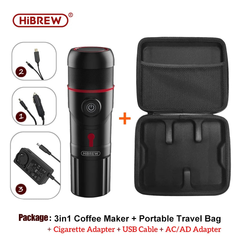 HiBREW Portable Coffee Machine for Car & espresso Coffee Maker Expresso — product view 10