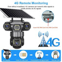 Solar-Powered Outdoor Camera for Remote