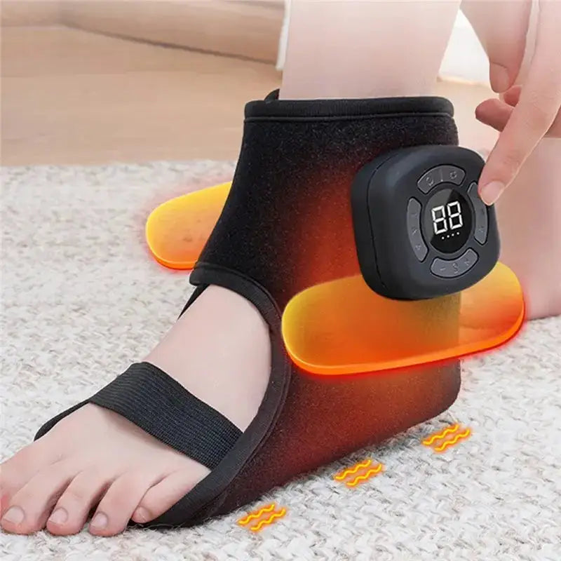 Foot Advanced Renew Triple Method Massager 5 Vibration Modes Cordless Ankle Massager