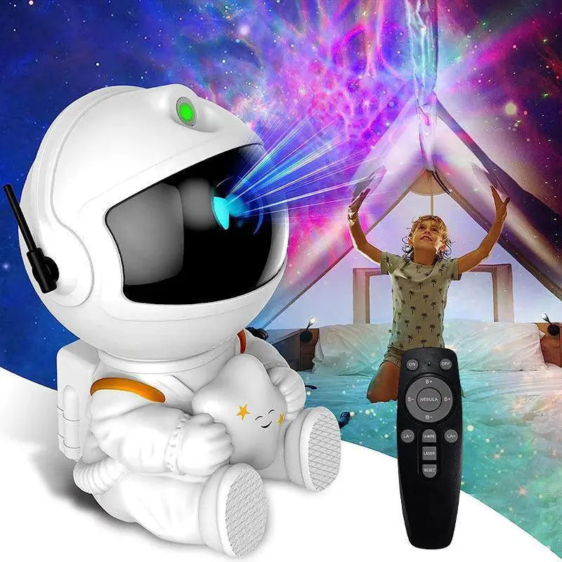 Star Projector Galaxy Night Light Astronaut Space Projector