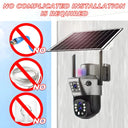 6K Solar Powered Outdoor Camera For Best Home Security