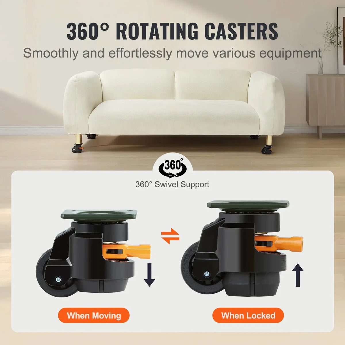 SucceBuy Pcs Leveling Casters — product image 4