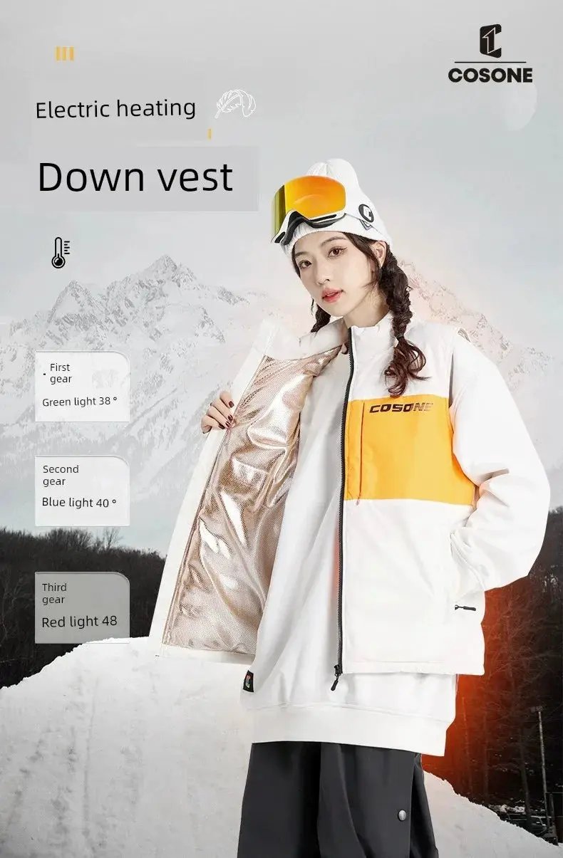 Targeted Warmth Heating Vest for Skiers — product view 10