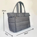 Women Fashion Shopping Bag Large Capacity Nylon
