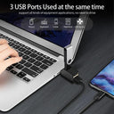 USB Hub Adapter Extender Splitter Fast Data Transfer Solution