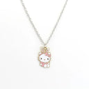 Hello Kitty Zircon Pendant Sparkling Elegance Jewelry