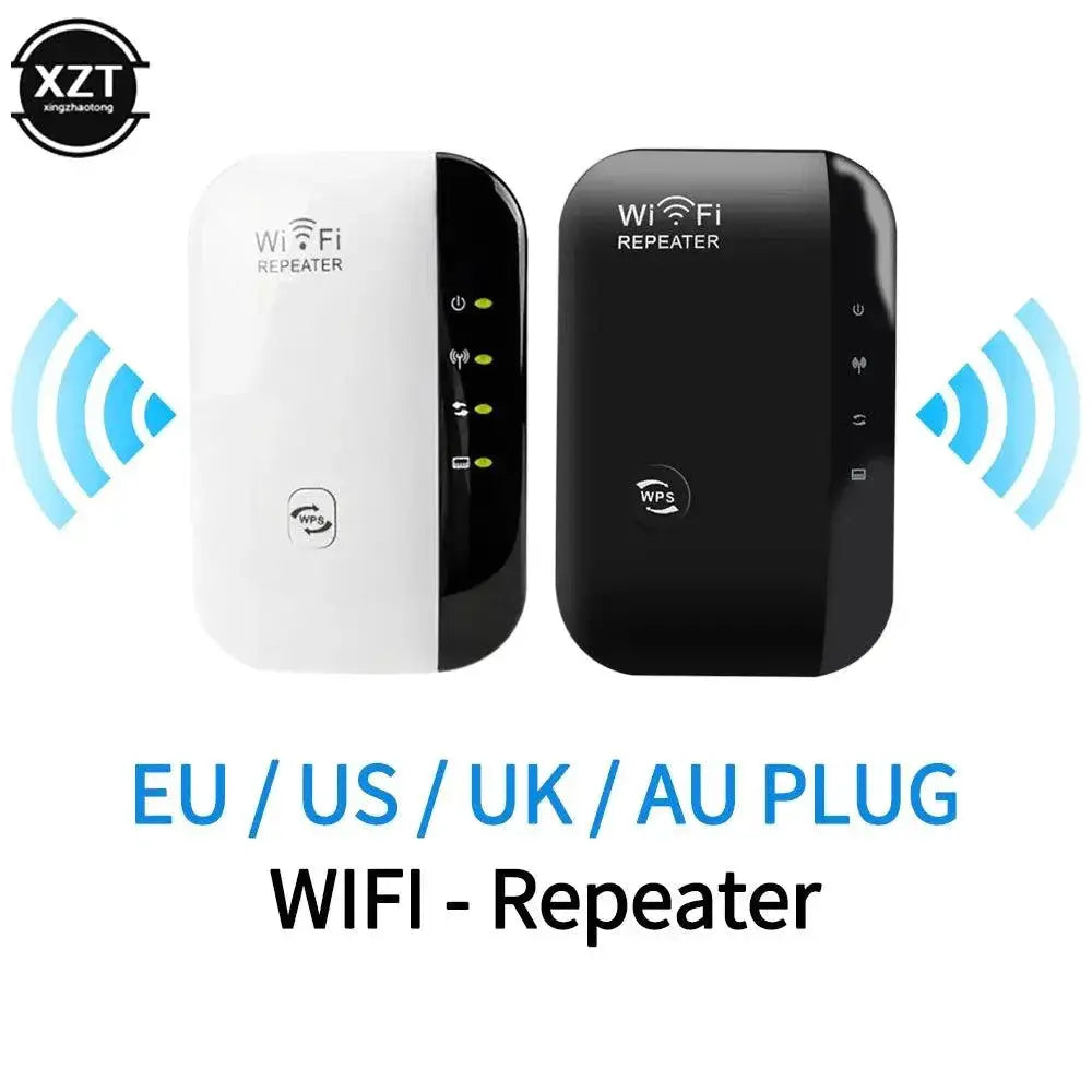 WiFi Repeater Booster Extends Range And Speed For All Rooms