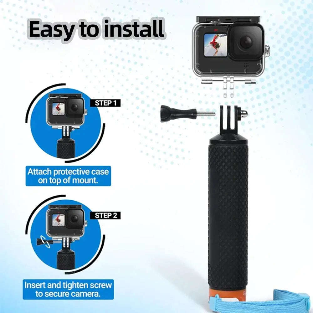 GoPro Floating Hand Grip Waterproof Selfie Stick Buoyant