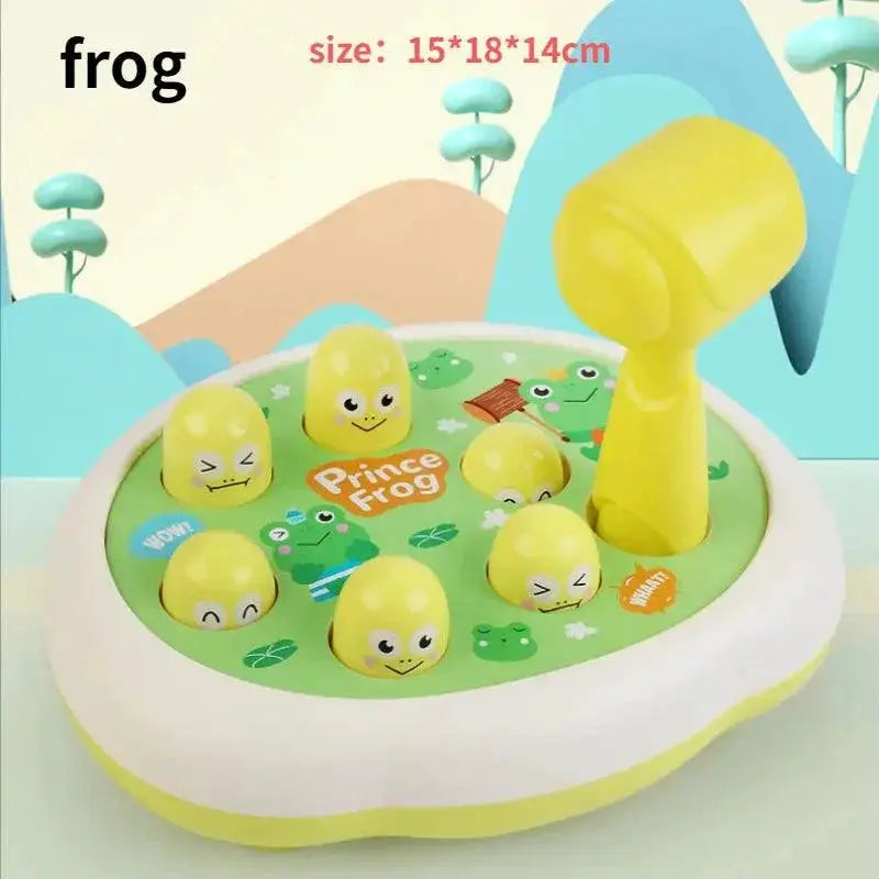 Cartoon Whac A Mole Animal Theme Toddler Educational Game