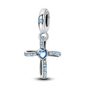 Charm Silver Plated Pendant Beads