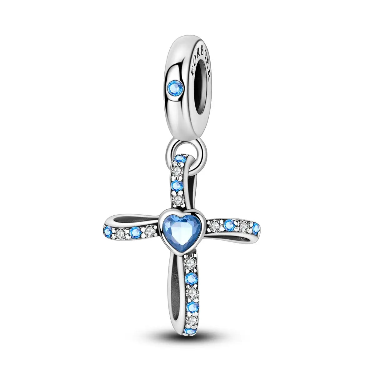 Charm Silver Plated Pendant Beads