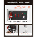 Commercial Drip Coffee Maker, Cups Machine with L Thermal Carafe