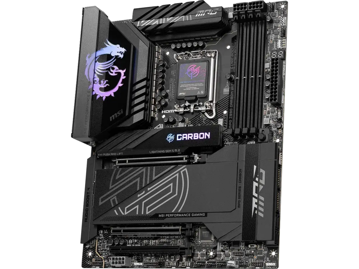 CPU Motherboard Combo - Intel BX80768270K Bundle with MSI MPG Z890 CARBON WIFI