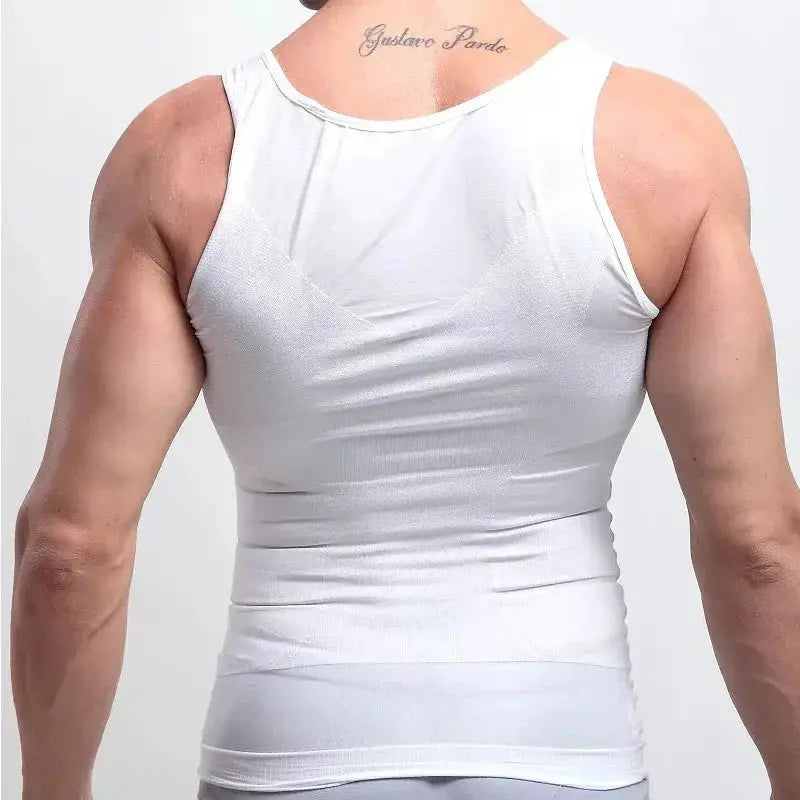 Mens Slimming Corset Vest Body Shaper Waist Trainer