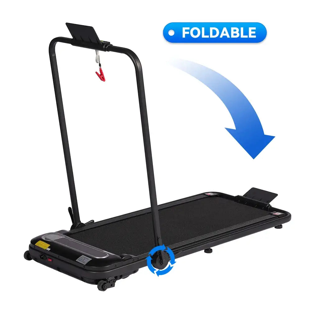 Wholesale Home Use 1.5HP LED Screen 2 Levels Manual Incline Foldable Walking Treadmill Pad