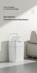 Smart Trash Can for Tight Bathrooms